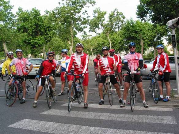 Un groupe de cyclo de l'UCA